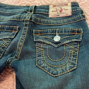 True Religion Stella Skinny Jeans with Flap Pockets